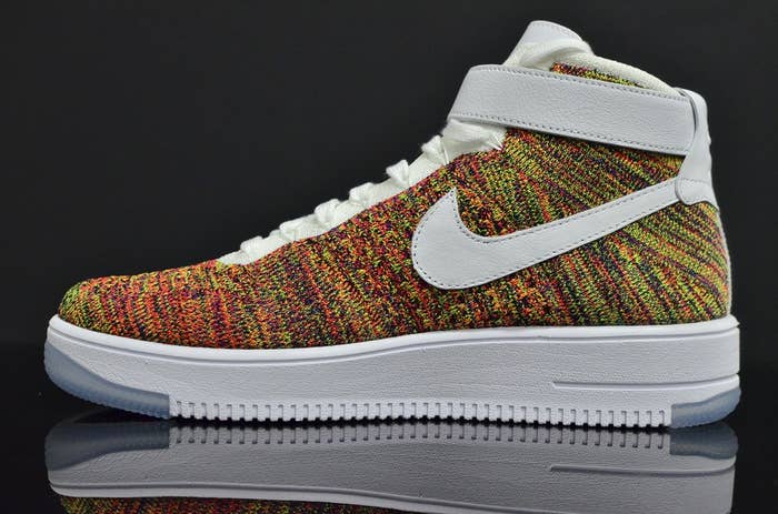 Multicolor Nike Air Force 1 Flyknit 817420-700 (14)