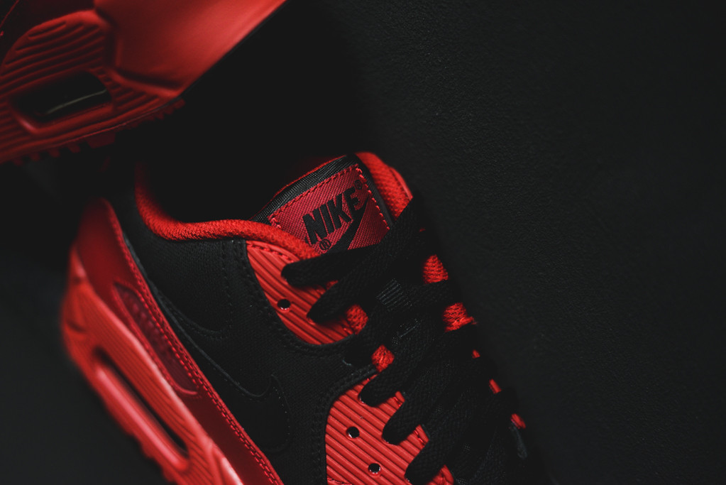 Nike Air Max 90 Winter Gym Red/Black (4)