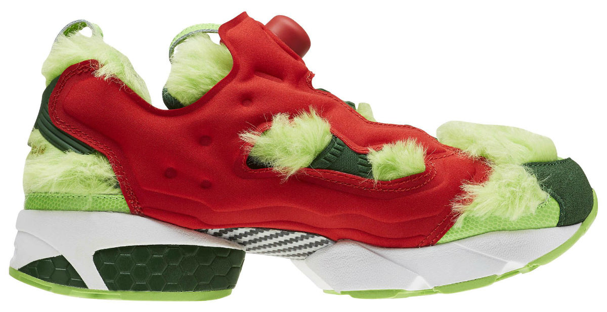 Reebok Instapump Fury Grinch Release Date Medial BD4758