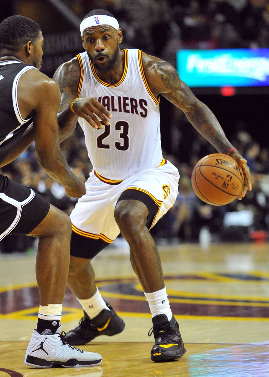 SoleWatch: LeBron James Added a Touch of Gold to His Latest LeBron 13 PE