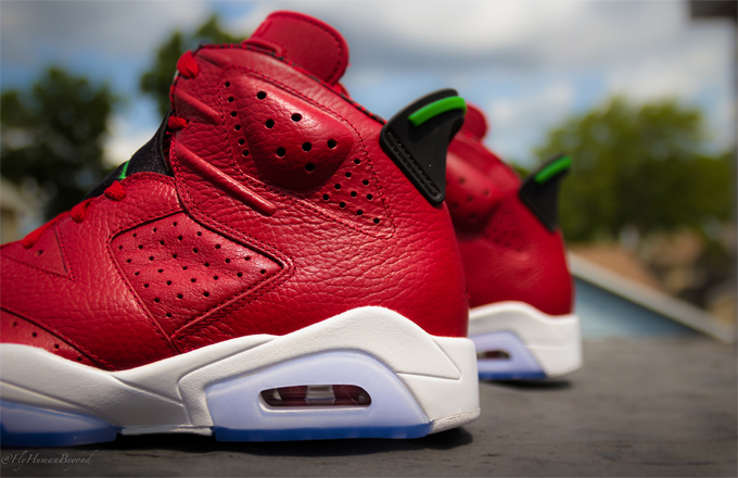 Jordan 6 clearance spizike on feet