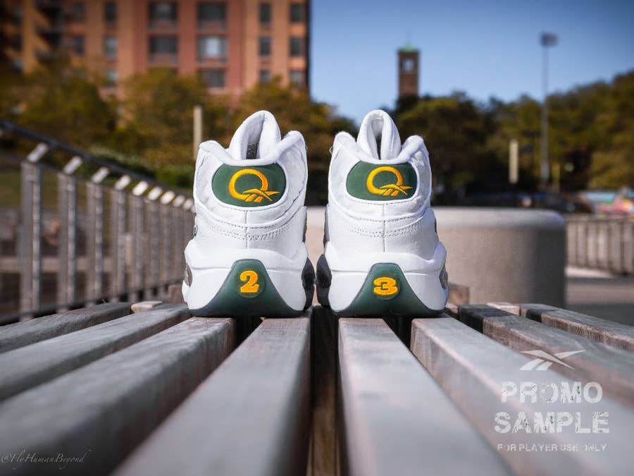 Packer Shoes x Reebok Question LeBron u0026amp; Kobe 'For Player Use Only' Pack  | Complex