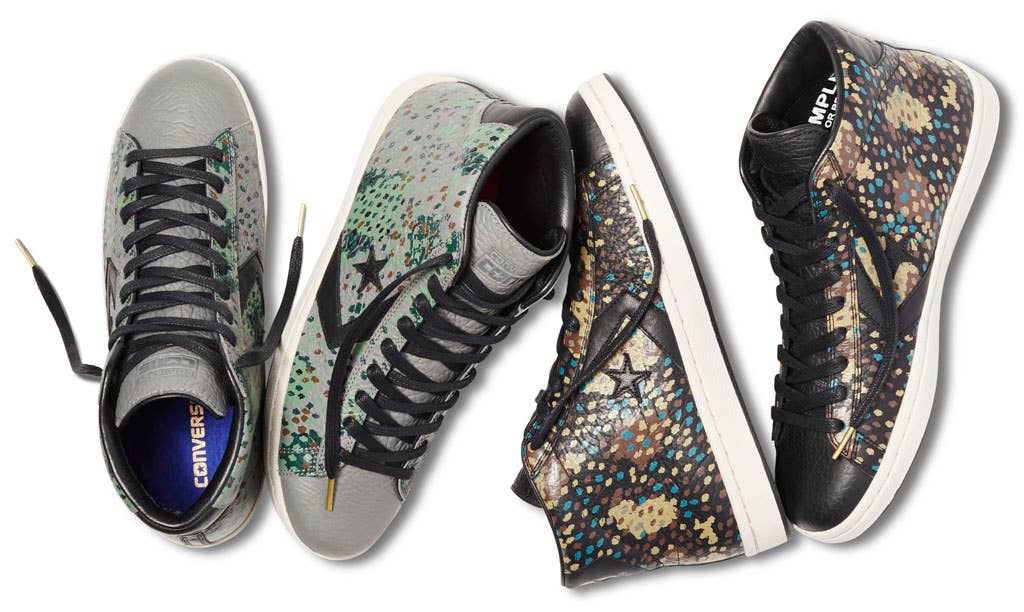 Converse Pro Leather Painted Camo Collection