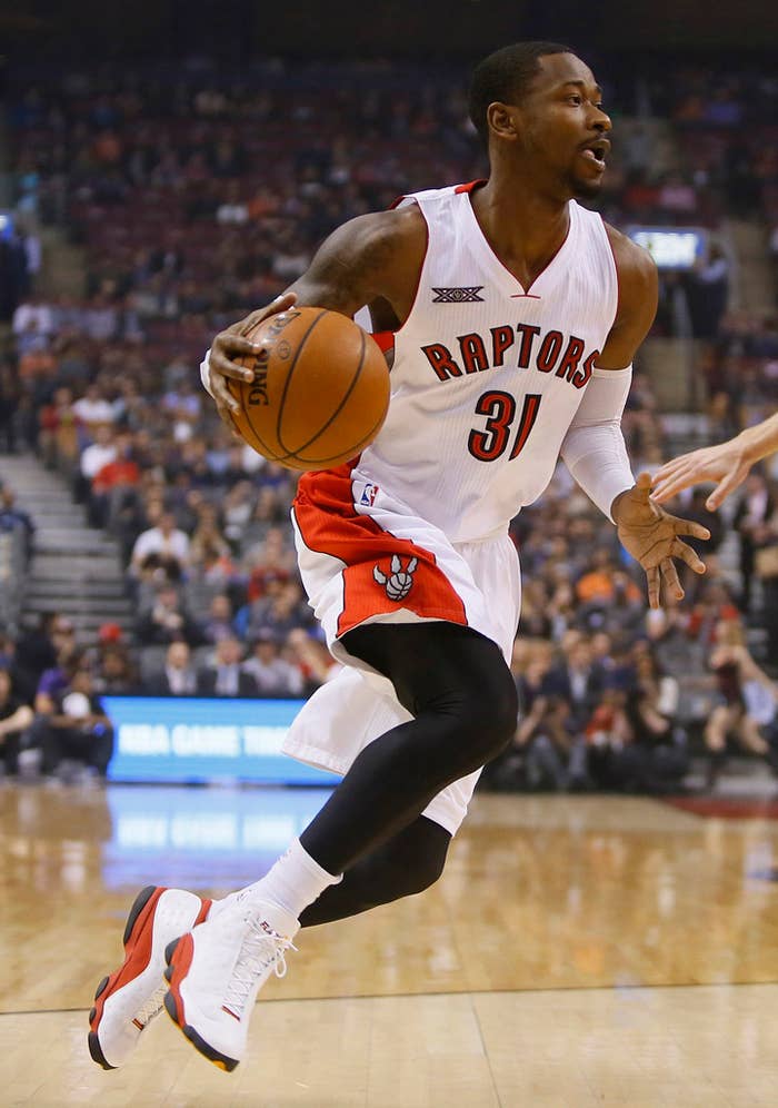 SoleWatch: Terrence Ross Flashes Dwyane Wade's Air Jordan 13 PE