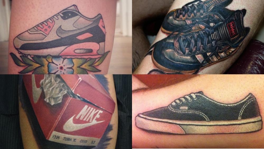 UK man gets a bizarre tattoo of Nike's trainer shoes on his feet |  news.com.au — Australia's leading news site