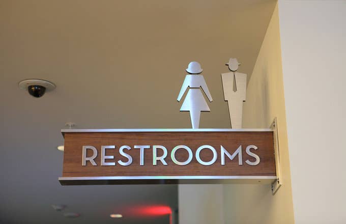 Bathroom sign