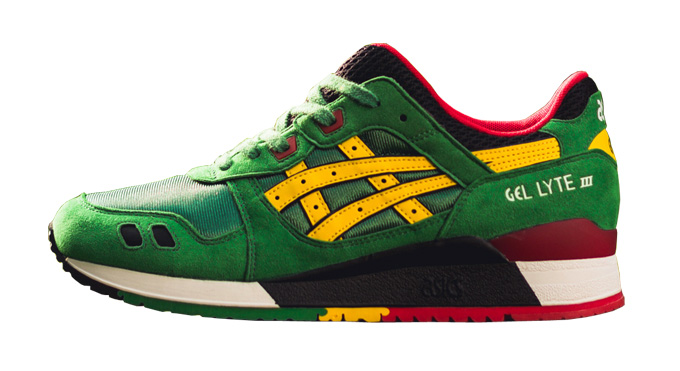 Asics Gel Lyte 3 &#x27;Rasta Pack&#x27;