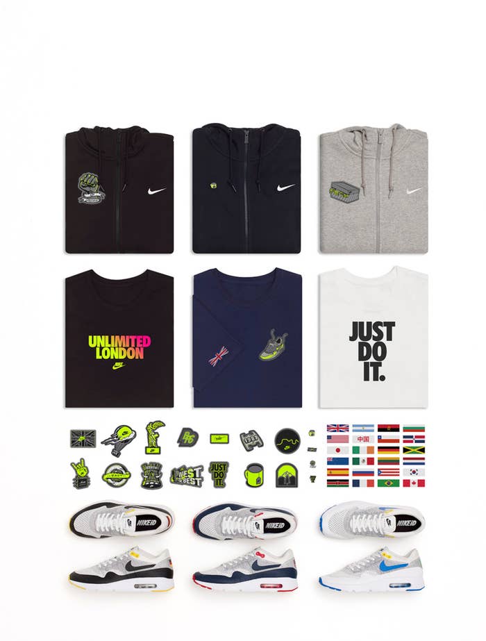 Customise apparel and kicks with Nike