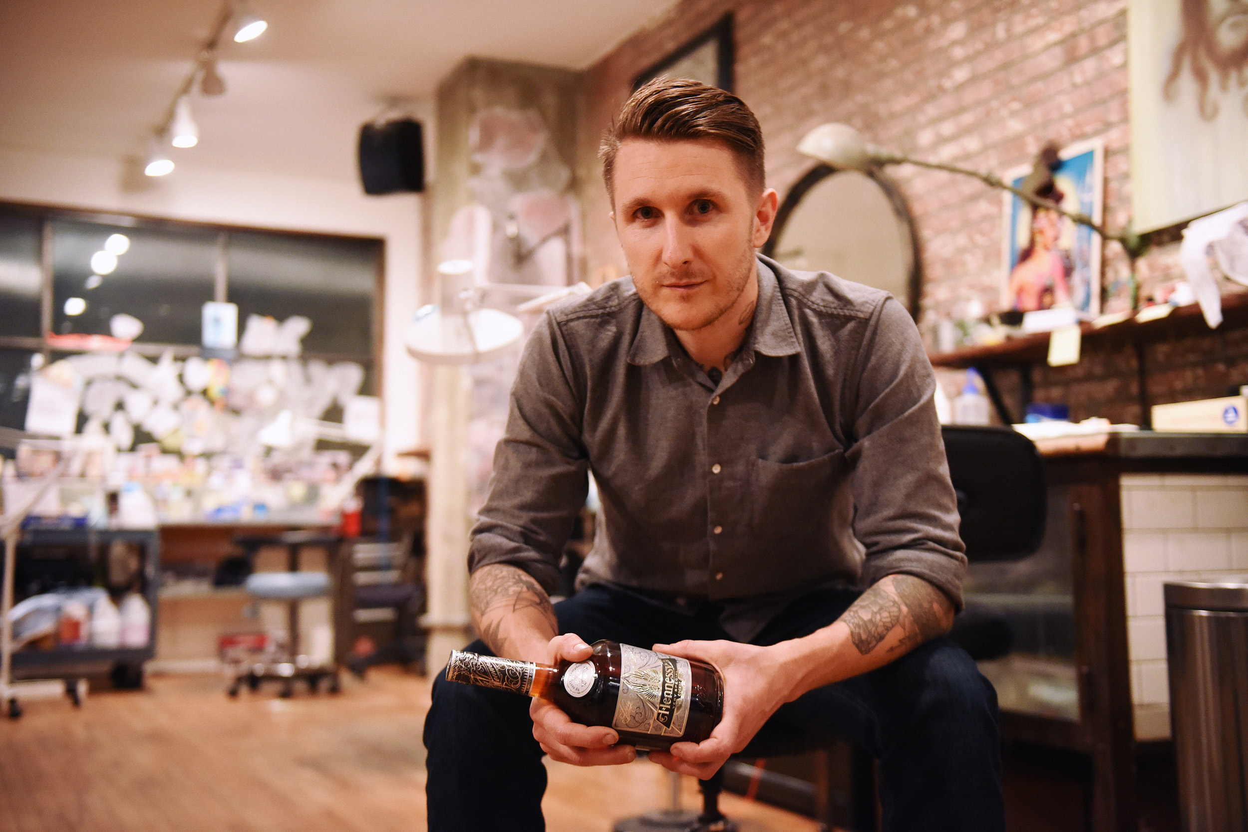 Scott Campbell Hennessy V.S Limited Edition artist series