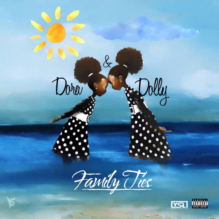 Dora &amp; Dolly mixtape cover.