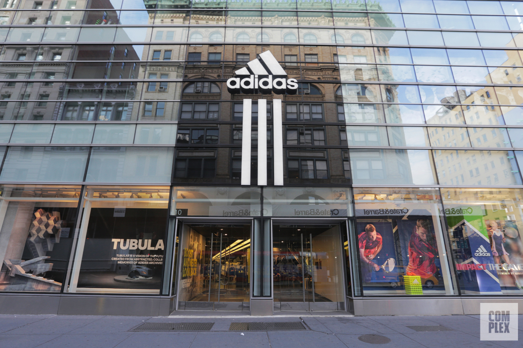 Adidas store new shop york times square