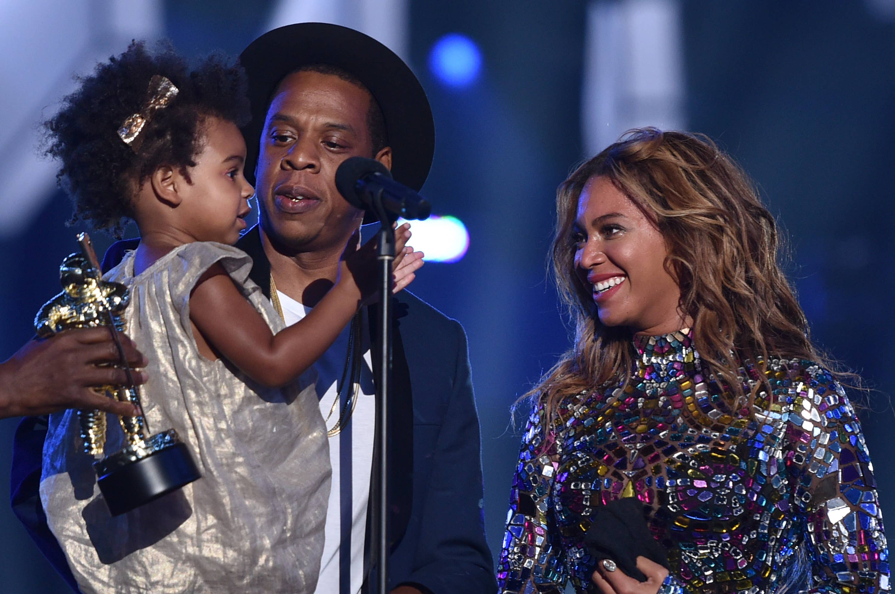 Beyonce, Jay Z and Blue Ivy
