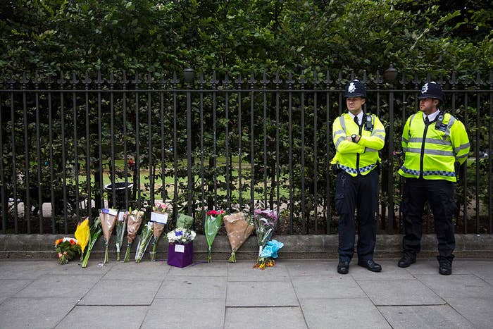 Memorial for Woman Stabbed in London
