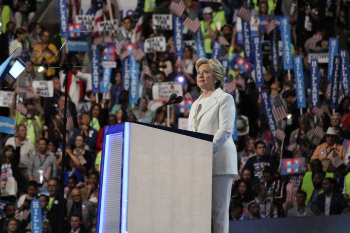 Hillary Clinton DNC Image