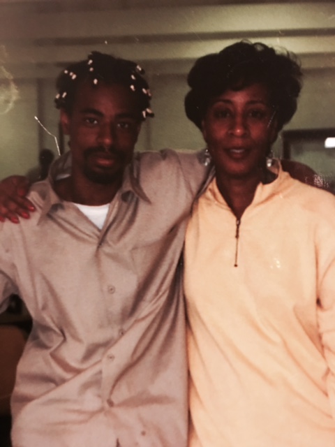 Andre Louis Hicks A.K.A. Mac Dre and his mother, Wanda Salvatto.