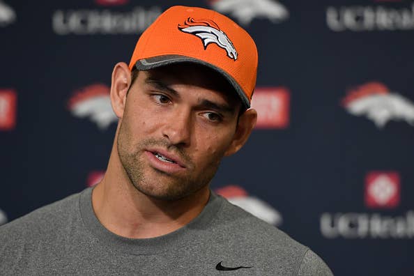 Mark Sanchez in Denver Broncos press conference
