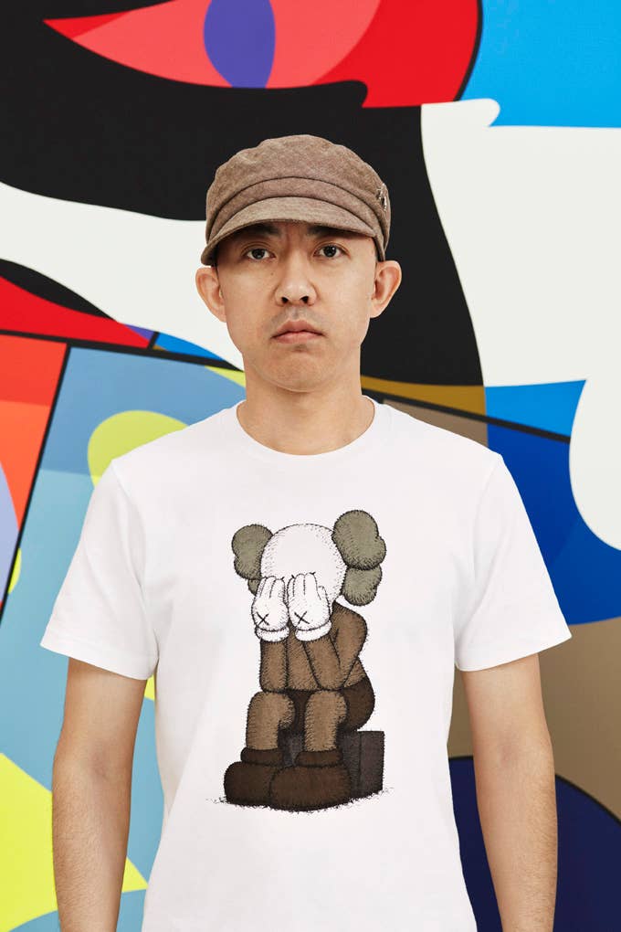 nigo on uniqlo ut x kaws collaboration