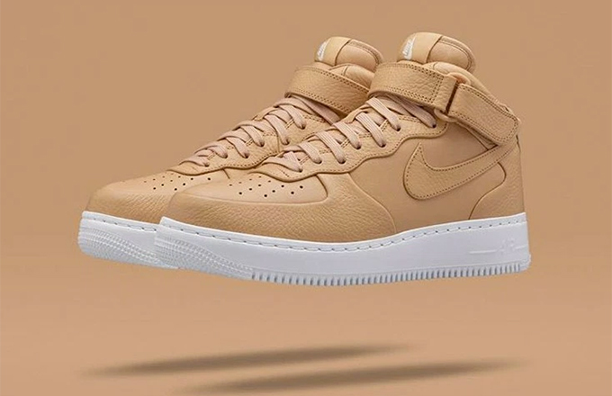 NikeLab's Air Force 1 Mid 'Tan' Will be Dropping January 9 | Complex