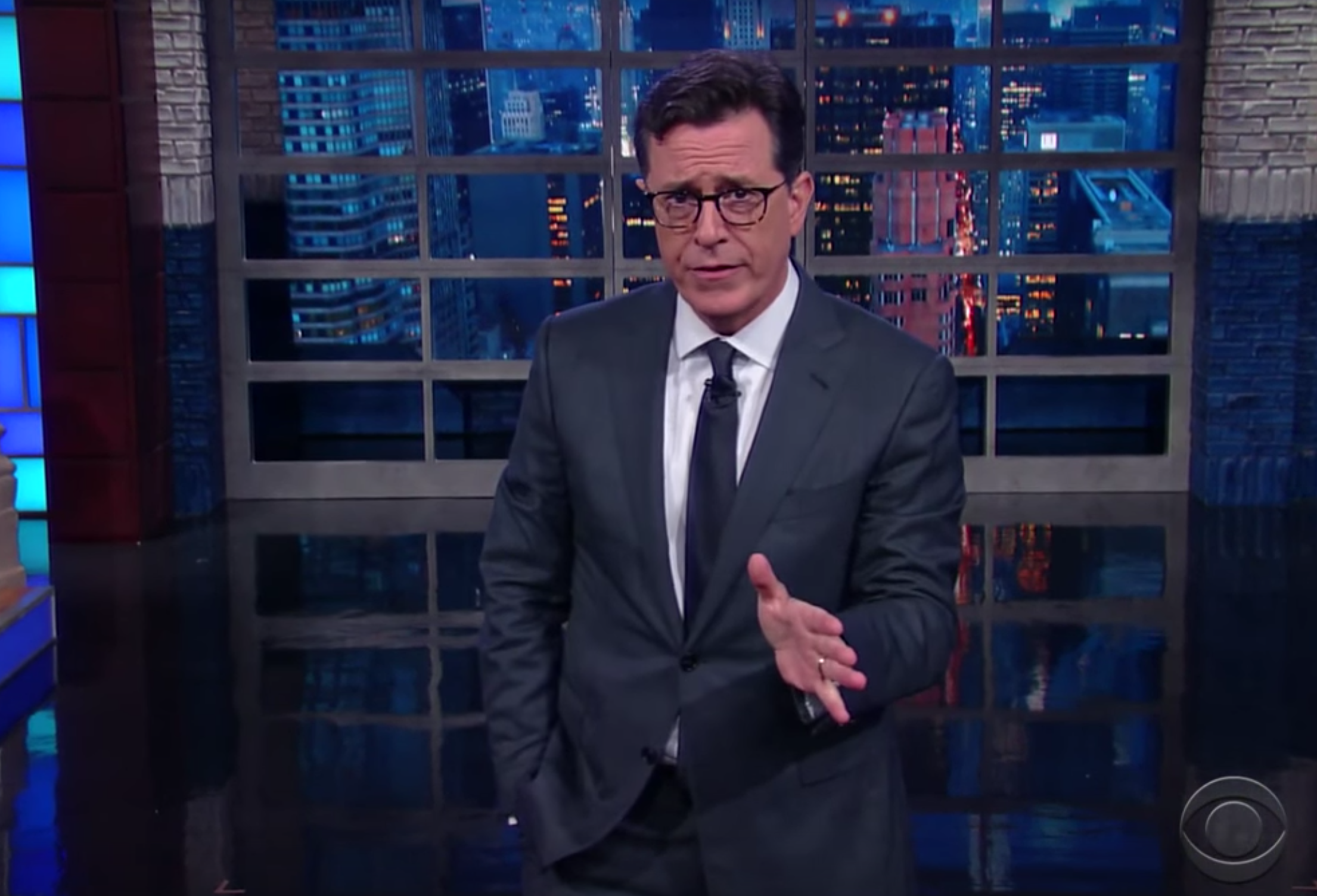 Colbert keeps it real on &#x27;The Late Show.&#x27;