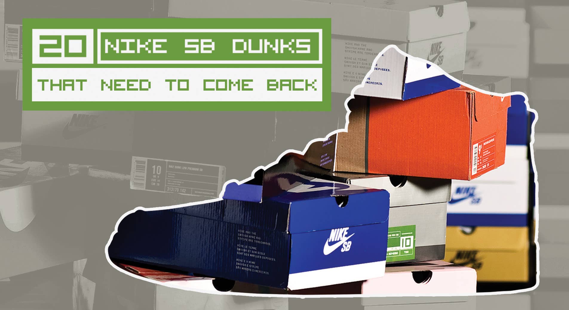20 Nike SB Dunks That Need to Retro