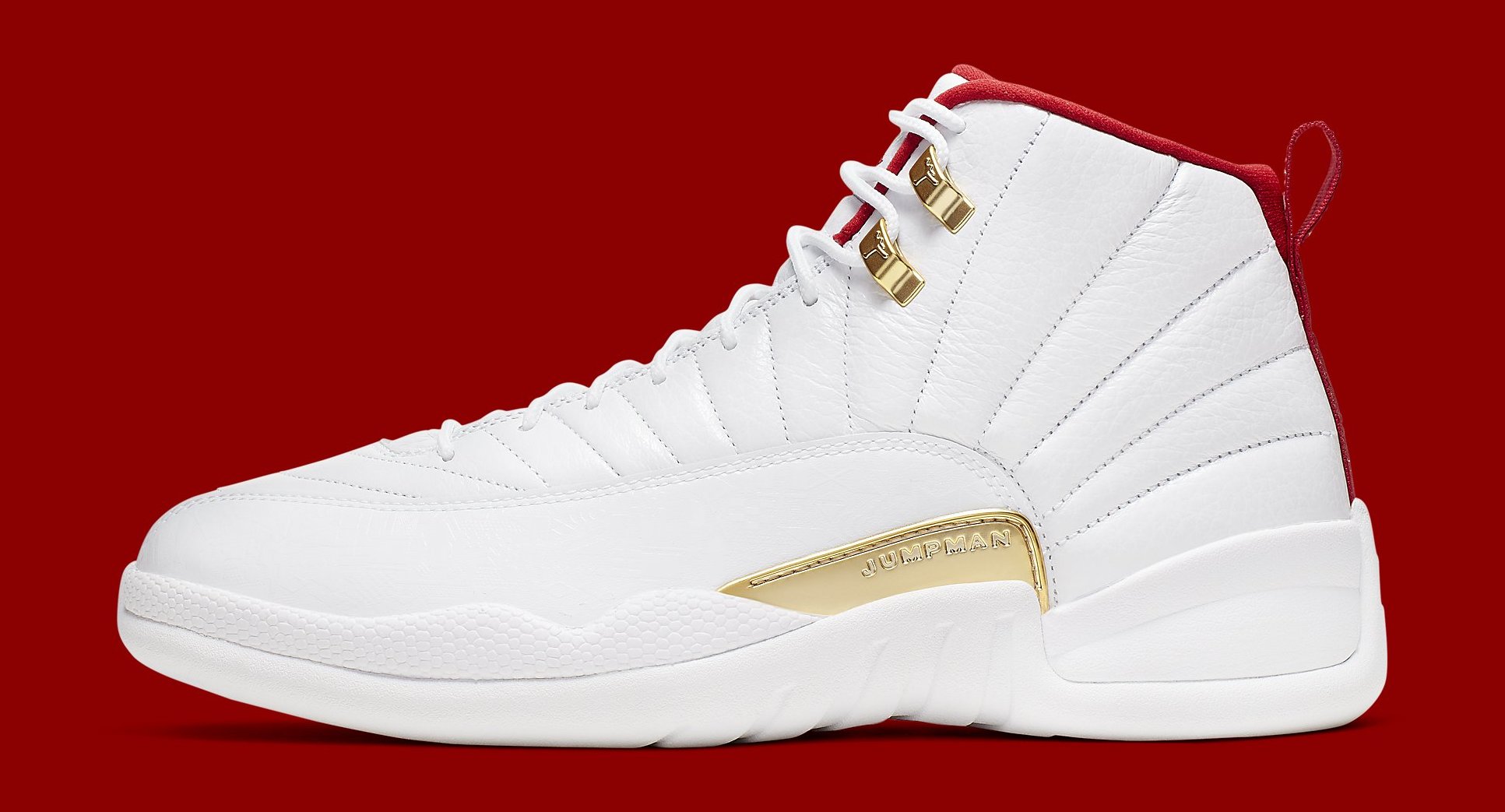 Air Jordan 12 Retro &#x27;FIBA&#x27; 130690 107 Lateral