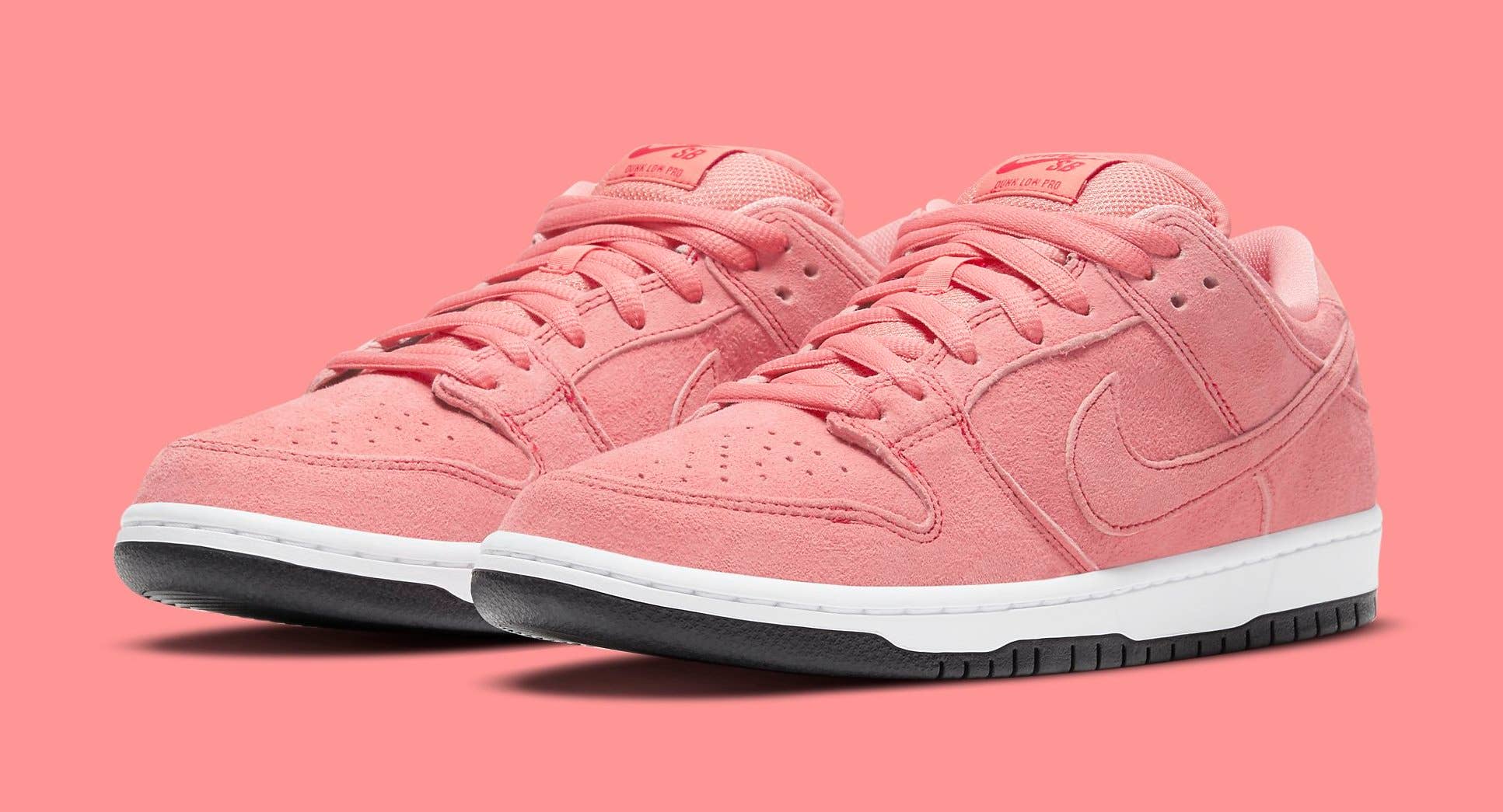 Nike SB Dunk Low 'Pink Pig' CV1655 600 Pair