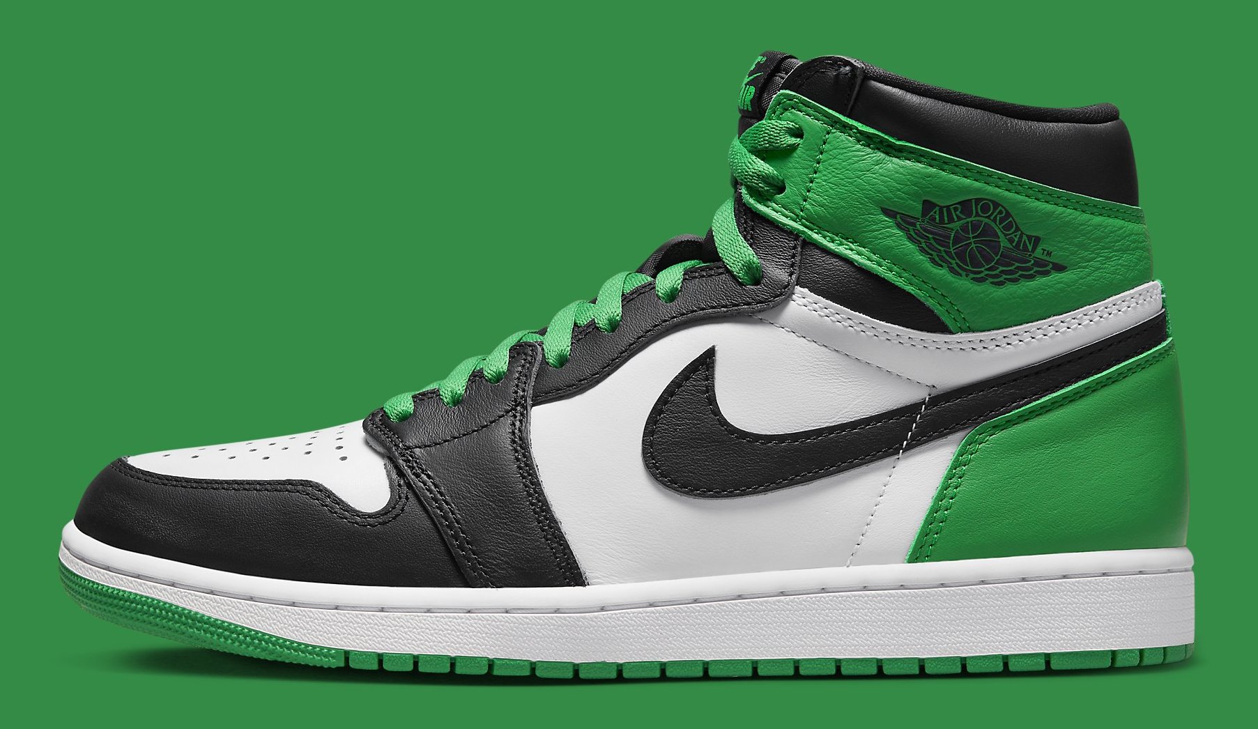 Air Jordan 1 I High Lucky Green DZ5485-031 Profile