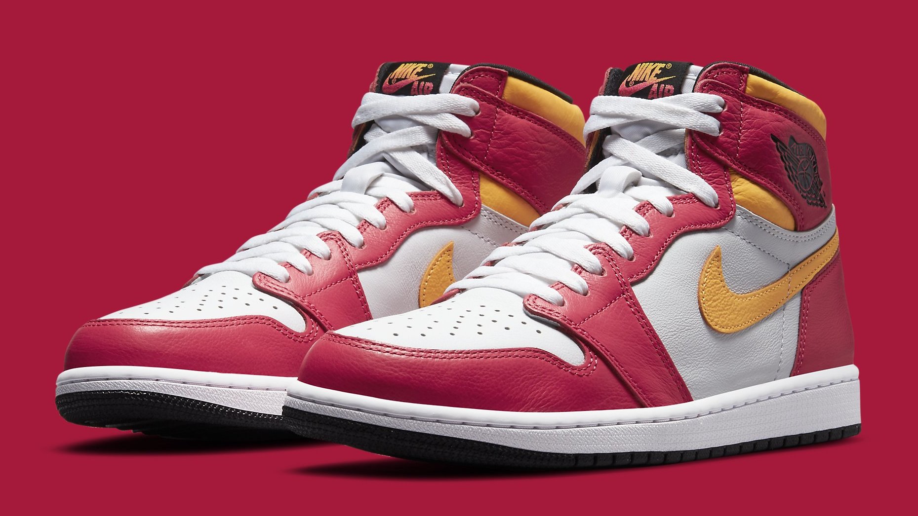 Official Look at the 'Light Fusion Red' Air Jordan 1 High | Complex