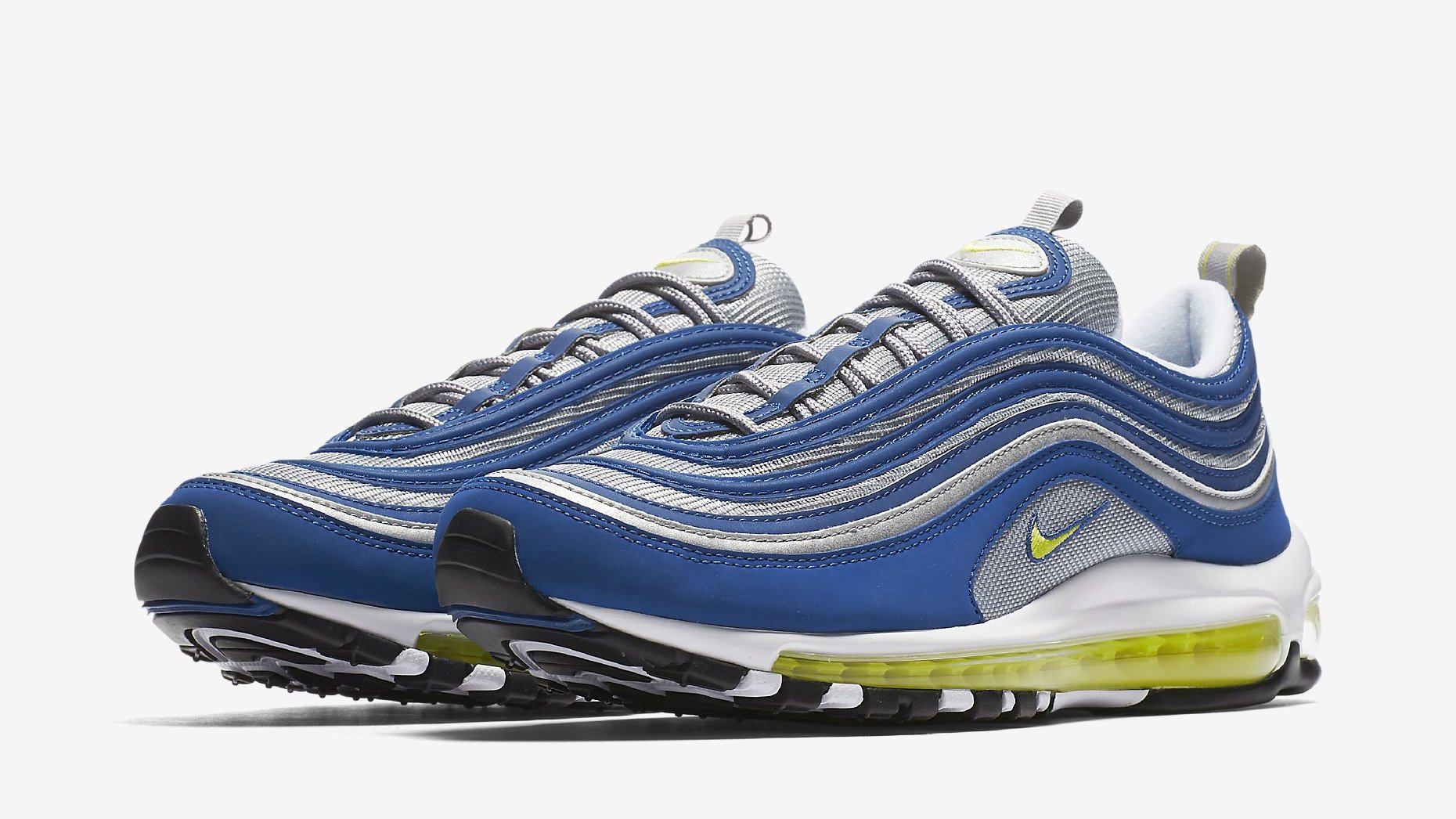 Air max 97 store blue white yellow