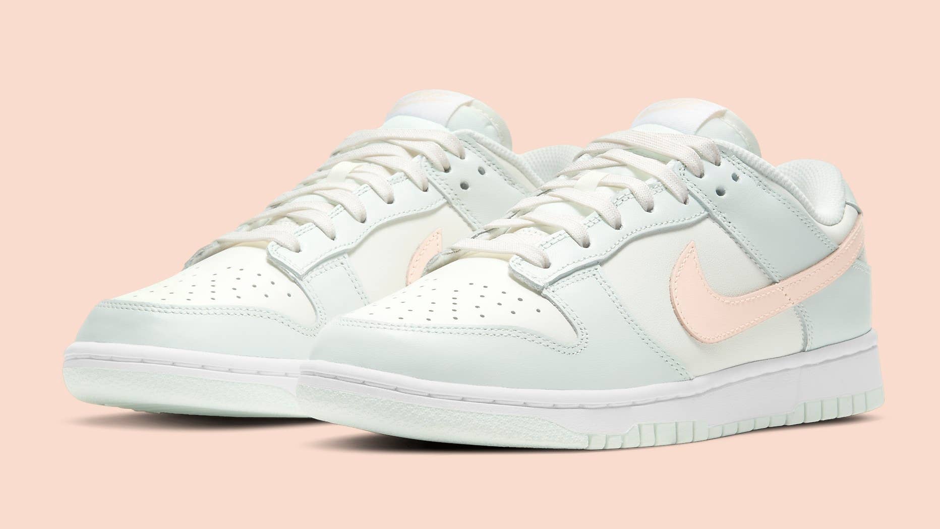Nike Dunk Low Women's 'Barely Green' DD1503-104 Pair