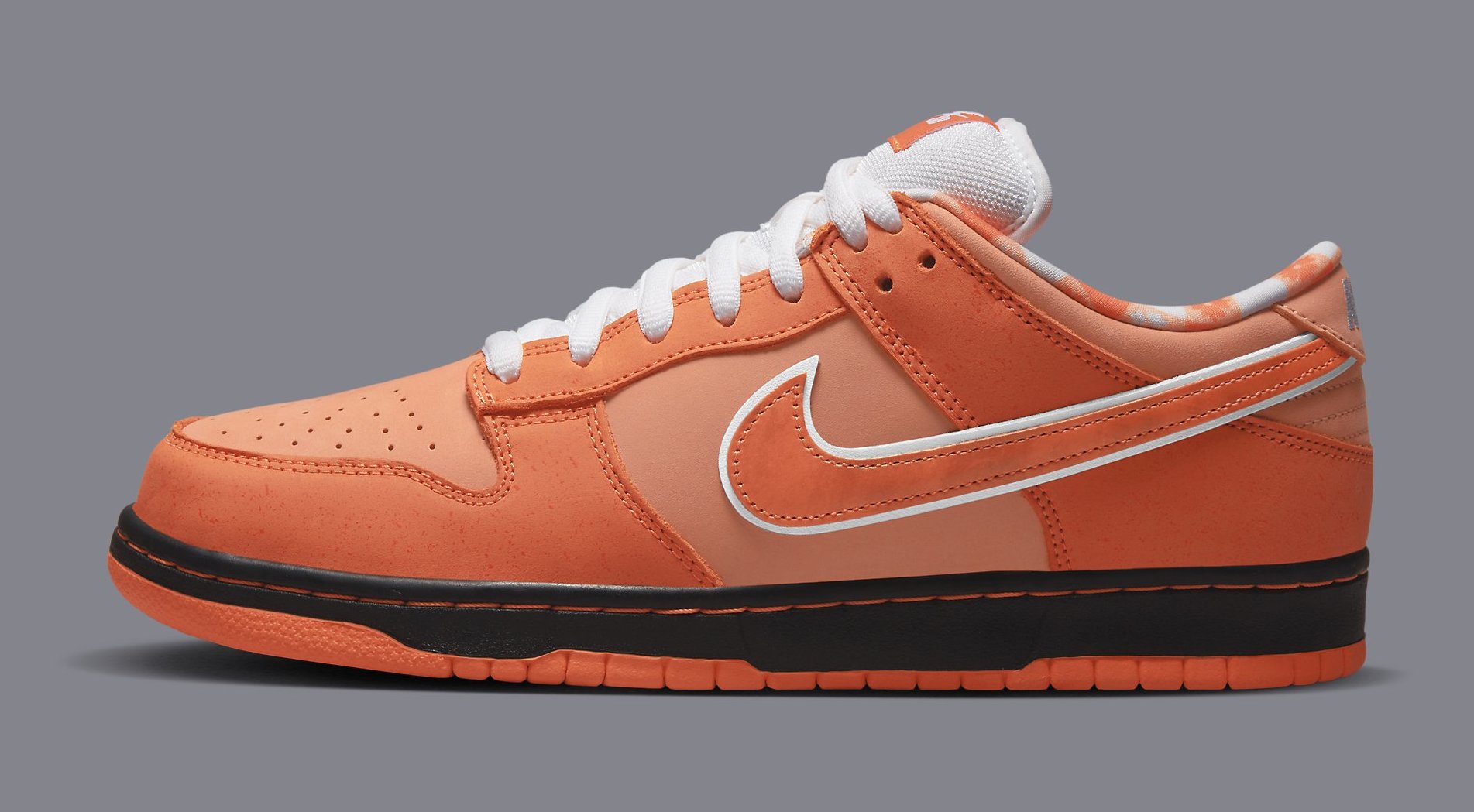 800 - Concepts x Nike SB Dunk Low Orange Lobster White Black