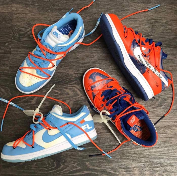 Off White x Futura x Nike Dunk Low Collection 2