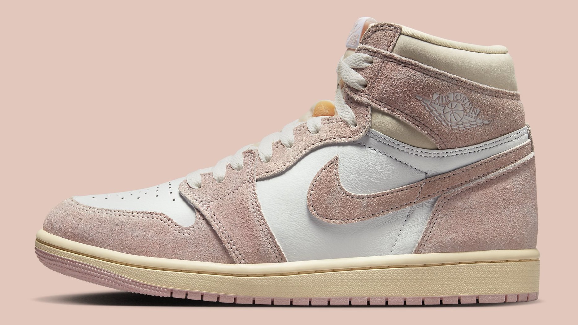 Air Jordan 1 I High Women&#x27;s Washed Pink FD2596-600 Profile