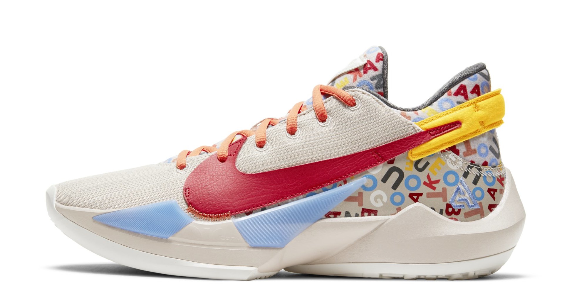 Nike Zoom Freak 2 &#x27;Letter Bro&#x27;