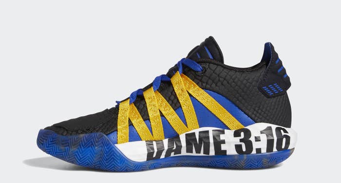 Adidas Dame 6 &#x27;Stone Cold&#x27; FV4214 (Medial)