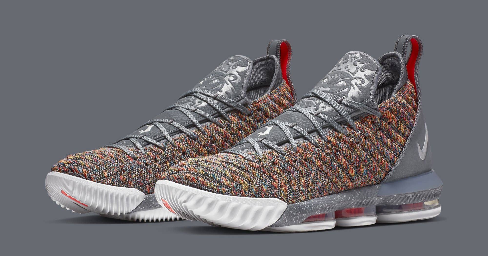 Multicolor' Lebron 16S Are Releasing Next Month | Complex