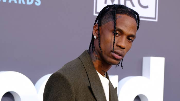 Travis Scott attends the 2022 Billboard Music Awards.