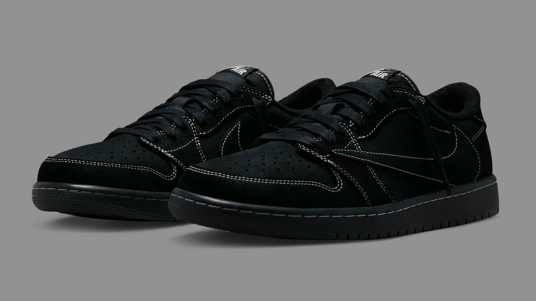 'Black Phantom' Travis Scott x Air Jordan 1 Low Releases Tomorrow | Complex
