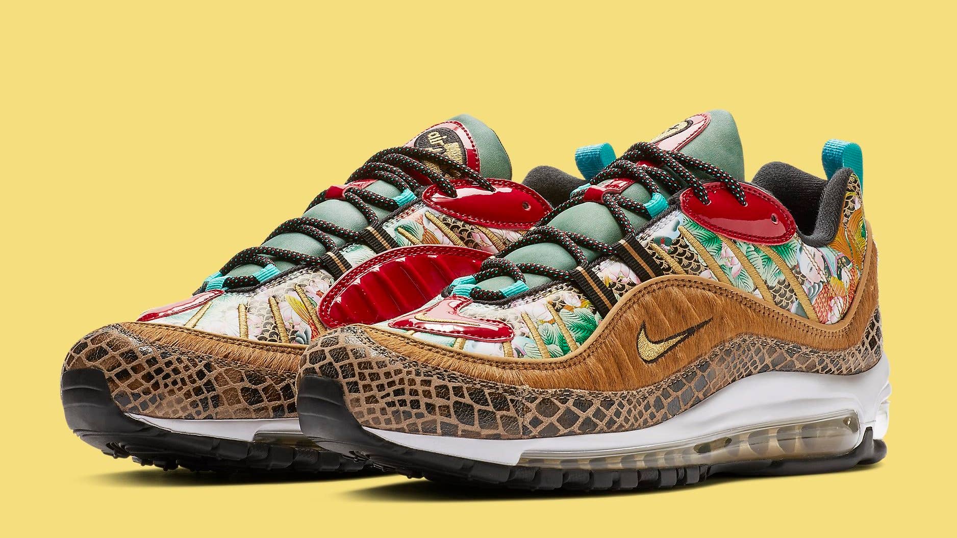 Is An Official Look The Nike Max 98s for Chinese New Year 2019 | Complex