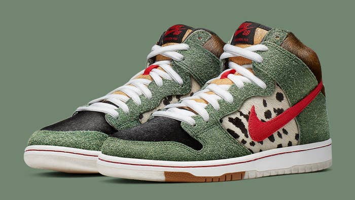 Nike SB Dunk High Dog Walker Release Date BQ6827 300 Pair