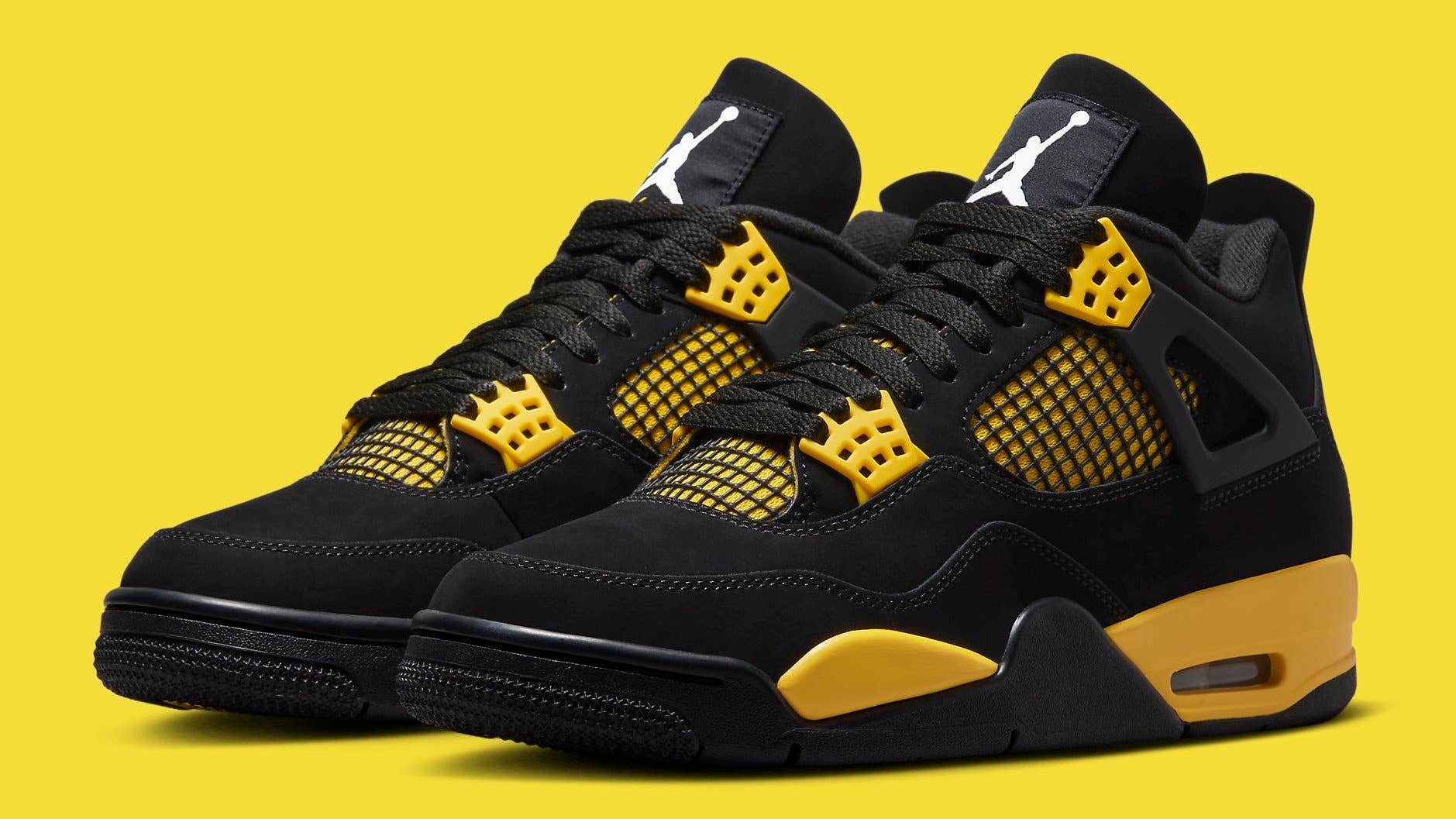 The 'Thunder' Jordan 4 Drops on in May Complex