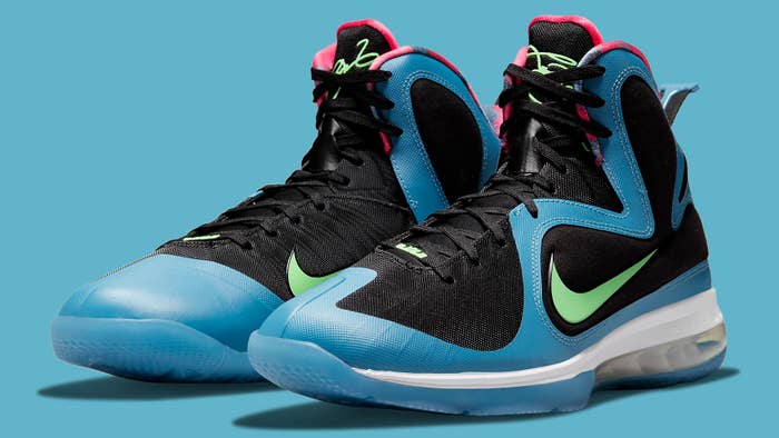 Nike LeBron 9 IX South Coast Release Date DO5838-001 Pair