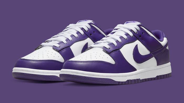 Nike Dunk Low &#x27;Court Purple&#x27; DD1391 104 Pair
