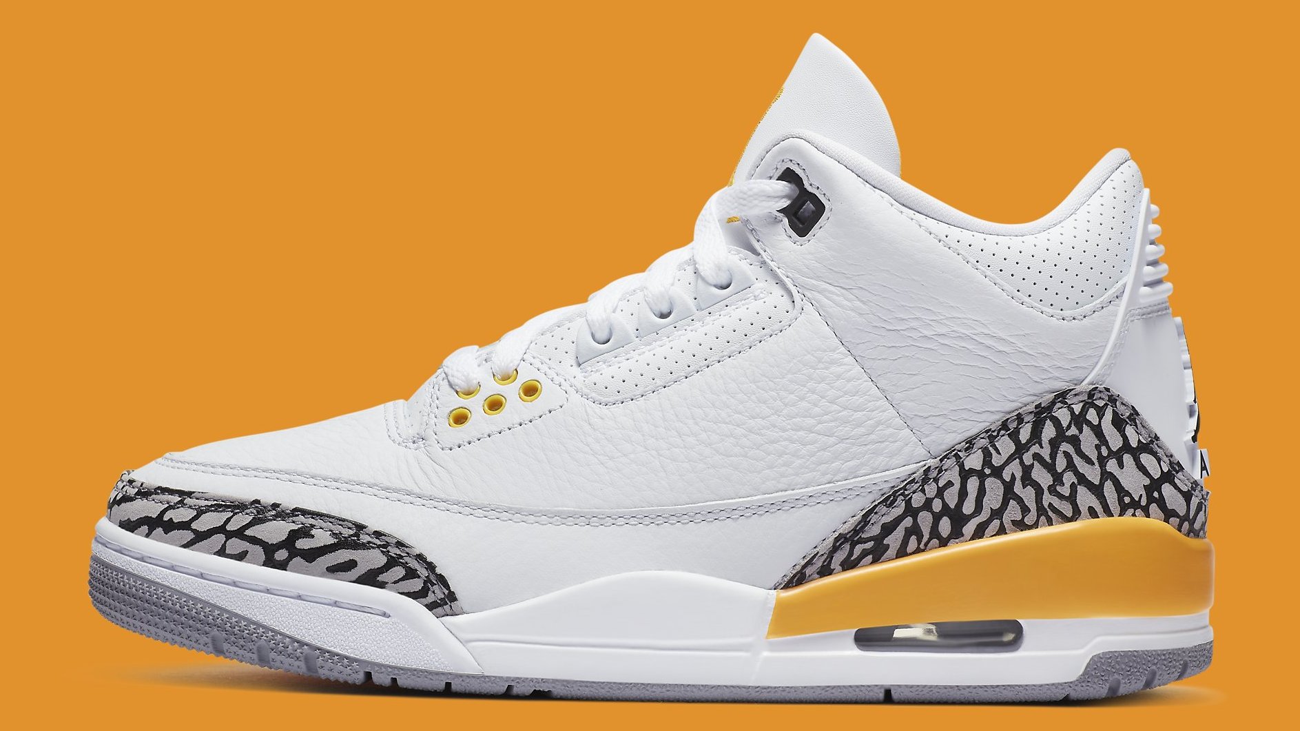 Air Jordan 3 III Laser Orange Release Date CK9246 108 Profile