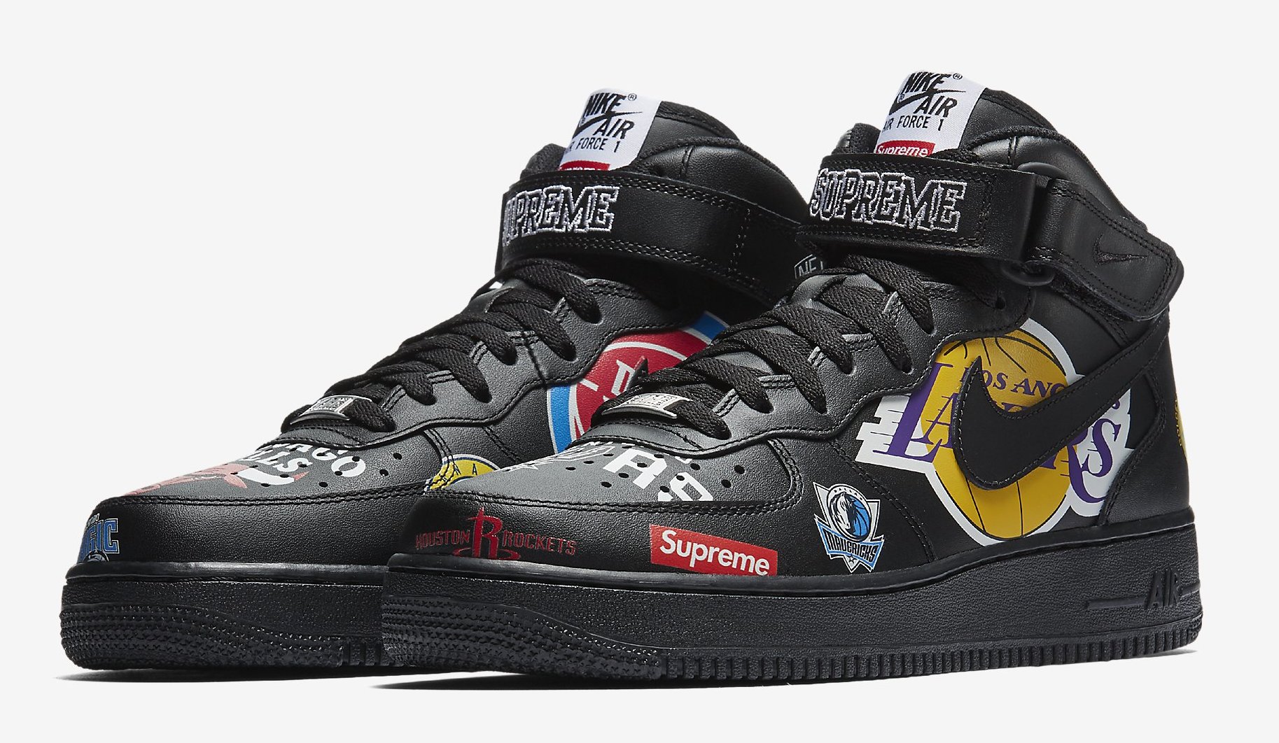 Supreme x Nike Air Force 1 Mids Are Coming Soon