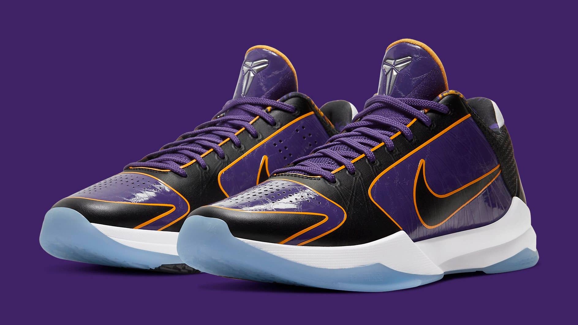 Nike Kobe 5 Protro Lakers Release Date CD4991 500 Pair