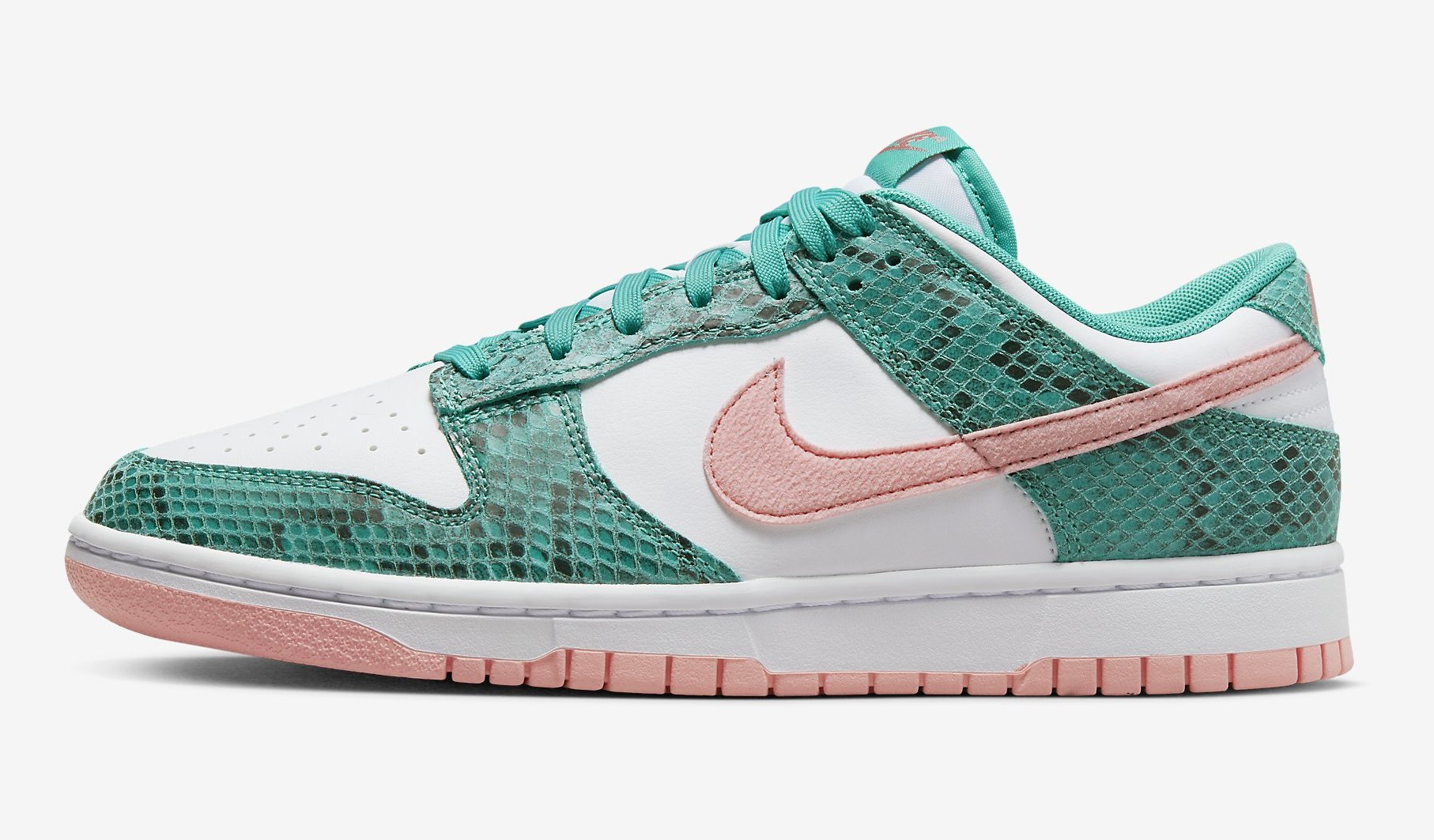 Nike Dunk Low &#x27;Washed Teal Bleached Coral&#x27;