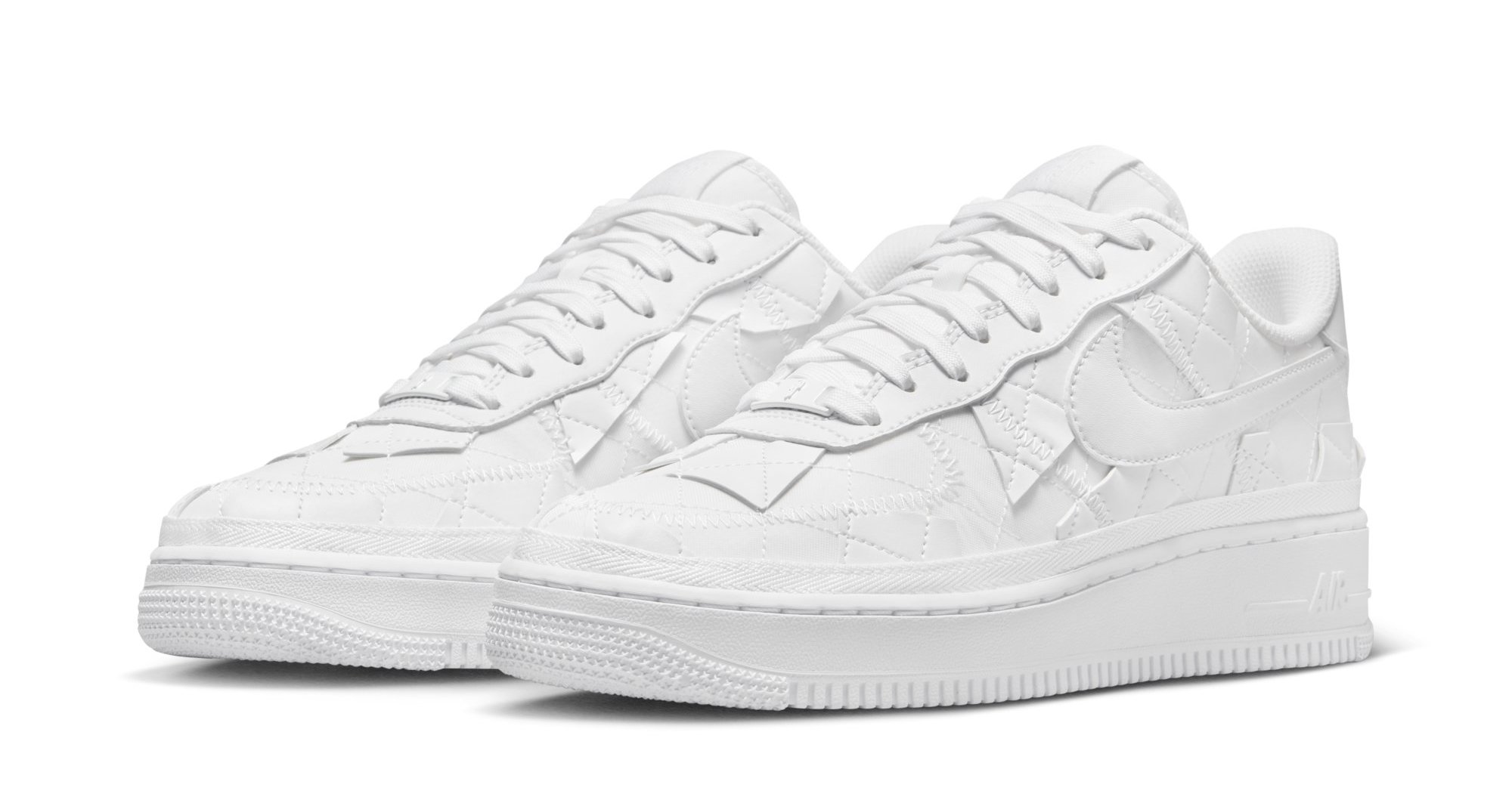 White on White Billie Eilish x Nike Air Force 1 Low Releases This