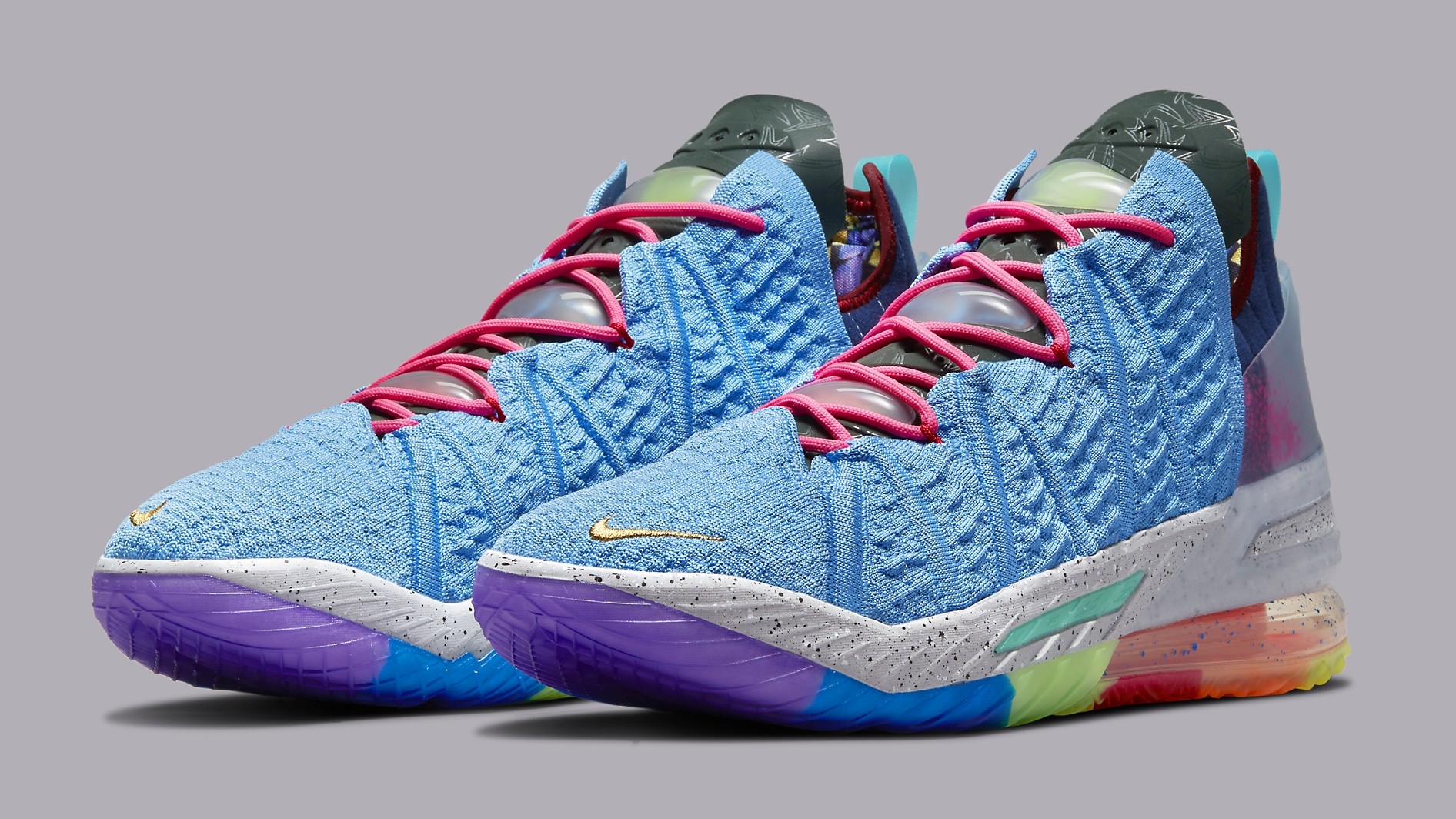 Past Nike LeBron Colorways Come Together on This LeBron 18 | Complex