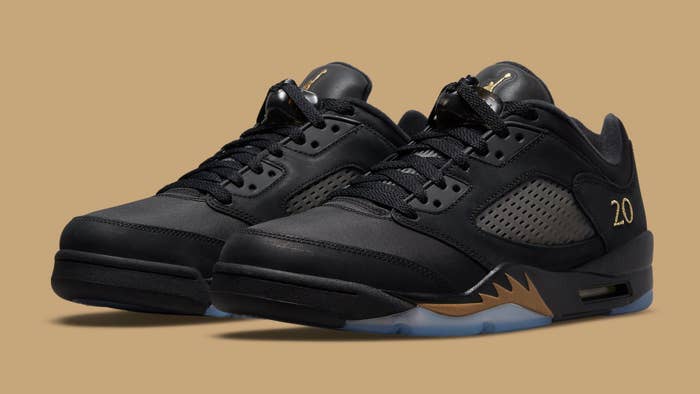 Air Jordan 5 Retro Low Wings &#x27;Class of 2020-21&#x27; DJ1094-001 Pair